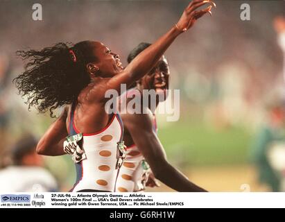 Olympischen Spielen in Atlanta... Leichtathletik Stockfoto