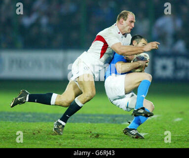 RBS 6 Nations Italien / England Stockfoto