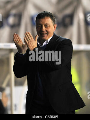 Fußball - Sky Bet Championship - Nottingham Forest / Watford - City Ground. Billy Davies, Waldmanager von Nottingham Stockfoto