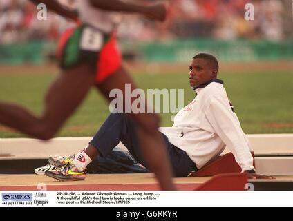 Tlanta Olympische Spiele... Weitsprung - Leichtathletik Stockfoto