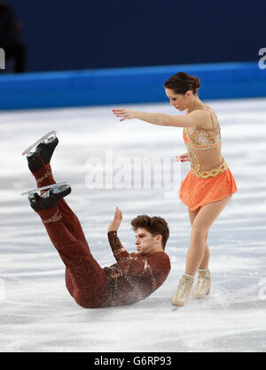 Olympischen Winterspiele in Sotschi - Tag 4 Stockfoto