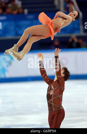 Olympischen Winterspiele in Sotschi - Tag 4 Stockfoto