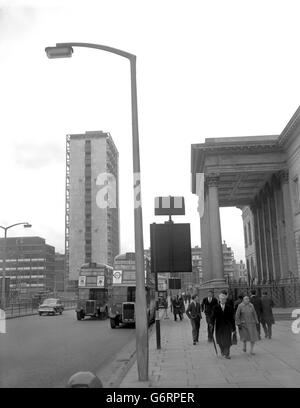 Gebäude und Wahrzeichen - Draper Haus - Elephant &amp; Castle, London Stockfoto