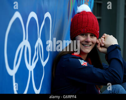 Olympischen Winterspiele in Sotschi - Tag 5 Stockfoto