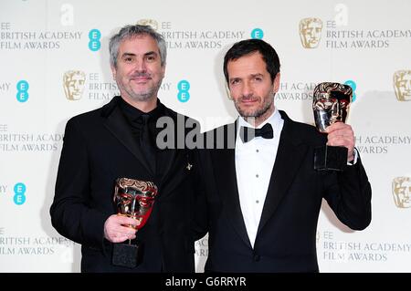 BAFTA Film Awards 2014 - Press Room - London Stockfoto