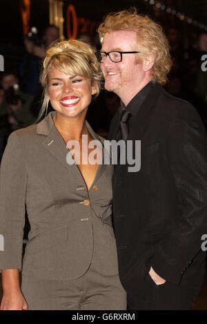 Piper und Evans die 2004 Orange BAFTA-Awards Stockfoto