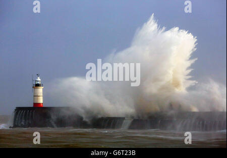 5. Februar Winterwetter Stockfoto
