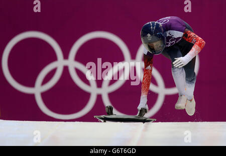 Olympischen Winterspiele in Sotschi - Tag 5 Stockfoto