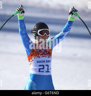 Olympischen Winterspiele in Sotschi - Tag 5 Stockfoto