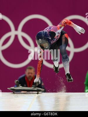 Olympischen Winterspiele in Sotschi - Tag 6 Stockfoto