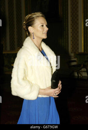 Model Kate Moss im Buckingham Palace Stockfoto