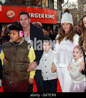 Das Lego Movie Screening - London Stockfoto