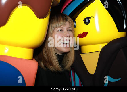 Kate Garraway bei der Vorstellung des Lego-Films im Vue West End, Leicester Square, London. Stockfoto