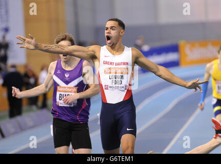 Leichtathletik - Hallenmasters britischen Leichtathletik - Tag zwei - English Institute of Sport Stockfoto