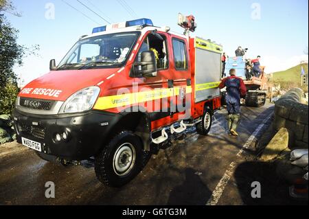 11. Feb Winterwetter Stockfoto