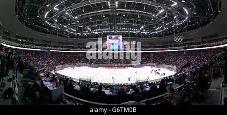 Olympischen Winterspiele in Sotschi - Tag 8 Stockfoto