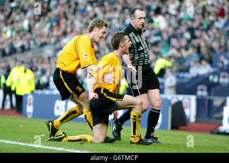 Schottische CIS Insurance Cup-Finale 2004 Stockfoto