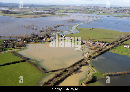 13. Feb Winterwetter Stockfoto