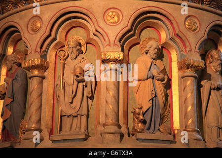 Ungarn, Budapest, Matthias Kirche, Innenraum, Stockfoto