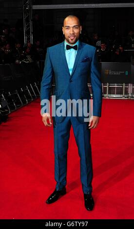 BAFTA Film Awards 2014 - Ankunft - London. John Carew bei der Ankunft bei den EE British Academy Film Awards 2014 im Royal Opera House, Bow Street, London. Stockfoto