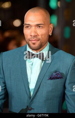 BAFTA Film Awards 2014 - Ankünfte - London Stockfoto