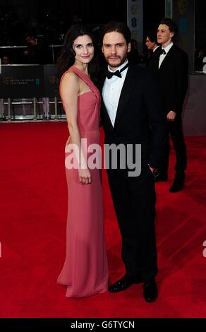 BAFTA Film Awards 2014 - Ankünfte - London Stockfoto