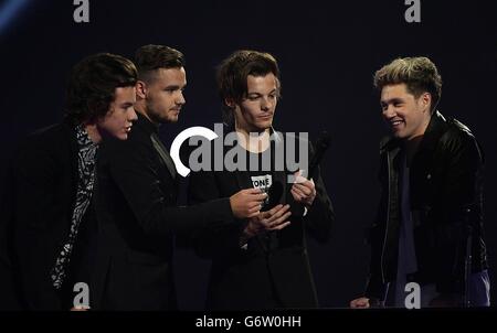 Brit Awards 2014 - Show - London Stockfoto