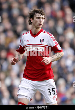 Fußball - Barclays Premier League - West Bromwich Albion gegen Fulham - The Hawthorns. Fernando Amorebieta, Fulham Stockfoto