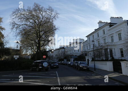 Britains teuer Straßen Stockfoto