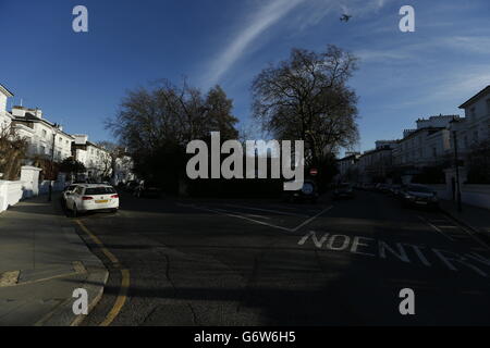 Britains teuer Straßen Stockfoto