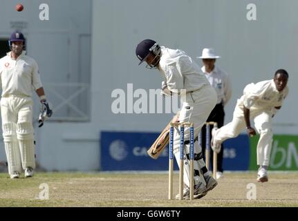 Westindische Inseln V England 4. Test Stockfoto