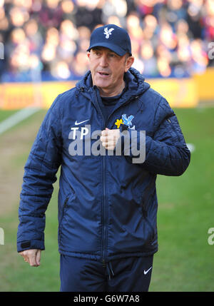 Crystal Palace Manager Tony Pulis vor dem Auftakt in der Barclays Premier League im Selhurst Park, London. Stockfoto