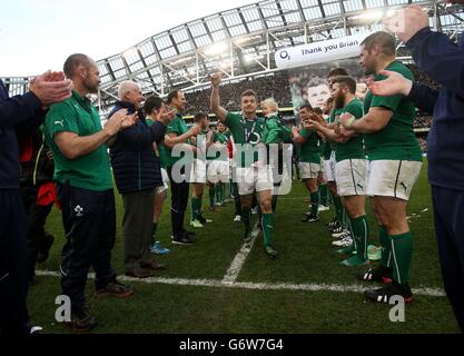 Rugby-Union - RBS Six Nations - Irland / Italien - Aviva Stadium Stockfoto