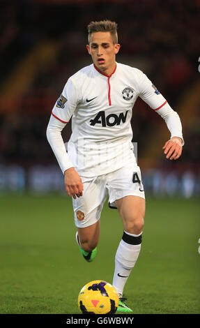 Fußball - Barclays Premier League - Crystal Palace gegen Manchester United - Selhurst Park. Adnan Januzaj, Manchester United Stockfoto