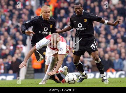 Arsenal V Manchester Utd Stockfoto