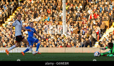 Fußball - Barclays Premier League - Fulham V Chelsea - Craven Cottage Stockfoto