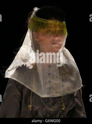 Glasgow School of Art Fashion Show 2014 Stockfoto