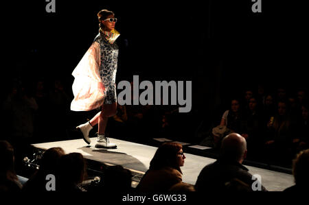 Glasgow School of Art Fashion Show 2014 Stockfoto