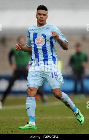 Fußball - Himmel Bet League One - Coventry City V Shrewsbury Town - Sixfields Stadion Stockfoto