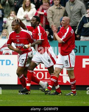 CHARLTON V PORTSMOUTH Stockfoto