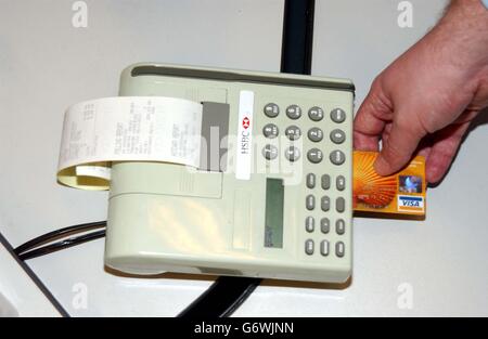 Eine PDQ-Maschine Stockfoto