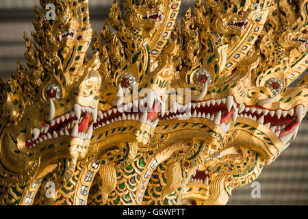 Das Royal Barges nationalen Museum in Banglamphu in der Stadt von Bangkok in Thailand in Südostasien. Stockfoto