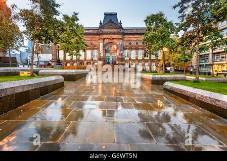 Leeds City Museum, gegründet im Jahre 1819 wurde in Leeds, West Yorkshire, England am 13. September 2008 wiedereröffnet. Stockfoto