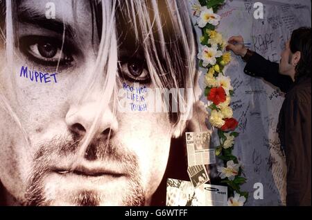 Kurt Cobain Anniversary Stockfoto