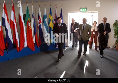 EU-Außenminister Treffen in Irland Stockfoto