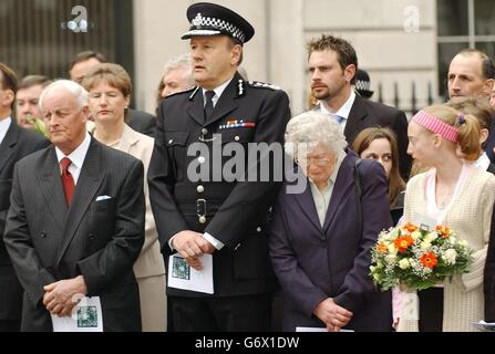 WPc Yvonne Fletcher Denkmal Stockfoto