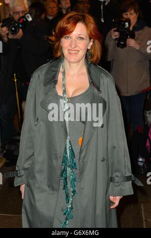 The Full Monty Press Night - London. Kasey Ainsworth bei der Pressekonferenz zu The Full Monty im Noel Coward Theatre, London. Stockfoto