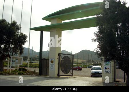 La Manga Club. Eine allgemeine Ansicht vom La Manga Club, Spanien. Stockfoto