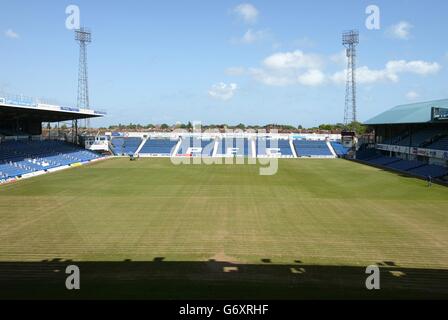 Fratton Park. Fratton Park Stadium, Heimstadion des Portsmouth Football Club. Stockfoto