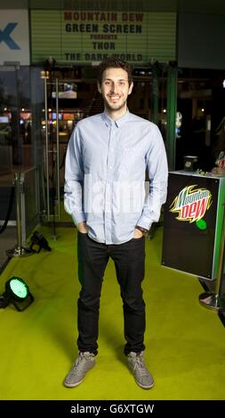 Mountain Dew Greenscreen Event - London Stockfoto